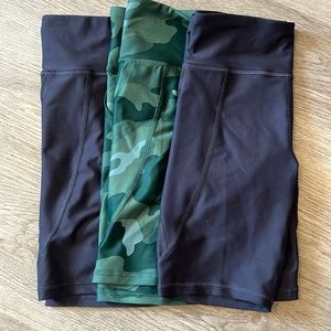 Girls bike shorts set of 3